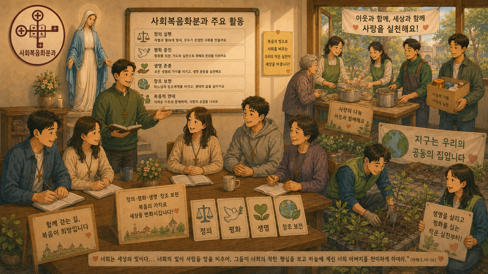 사회복음화분과 대표 사진